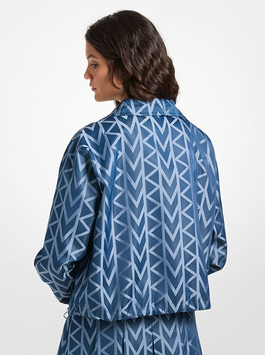 MK2000 Logo Zip-Up Jacket michael kors mk2000 logo zip up jacket