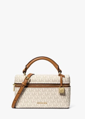 michael kors jana extra small signature logo convertible crossbody bag