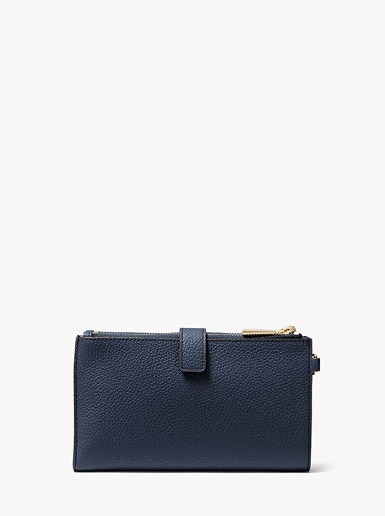 Adele Pebbled Leather Smartphone Wallet michael kors adele pebbled leather smartphone wallet