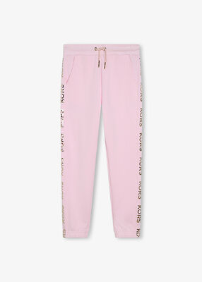 Logo Tape Cotton French Terry Joggers