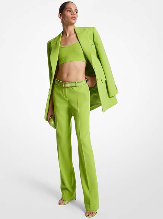 Cashmere Cropped Tank Top michael kors cashmere cropped tank top