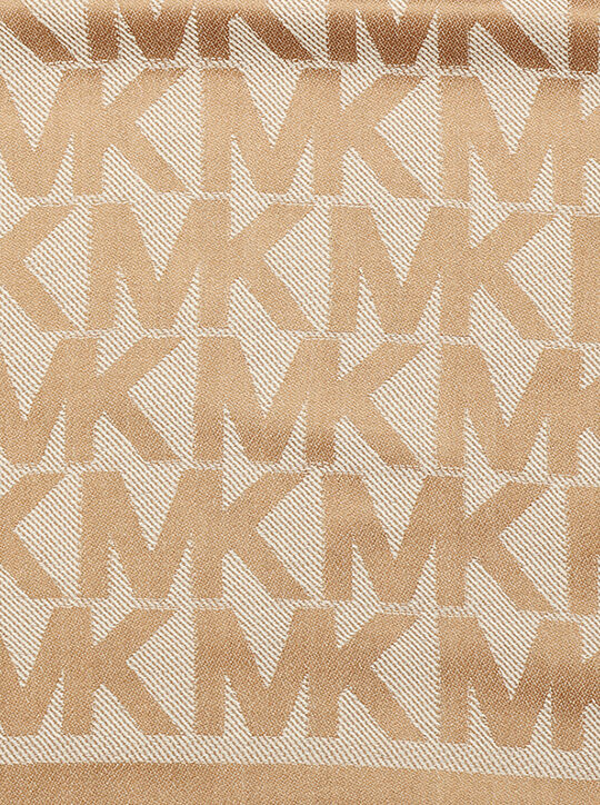 michael kors logo scarf