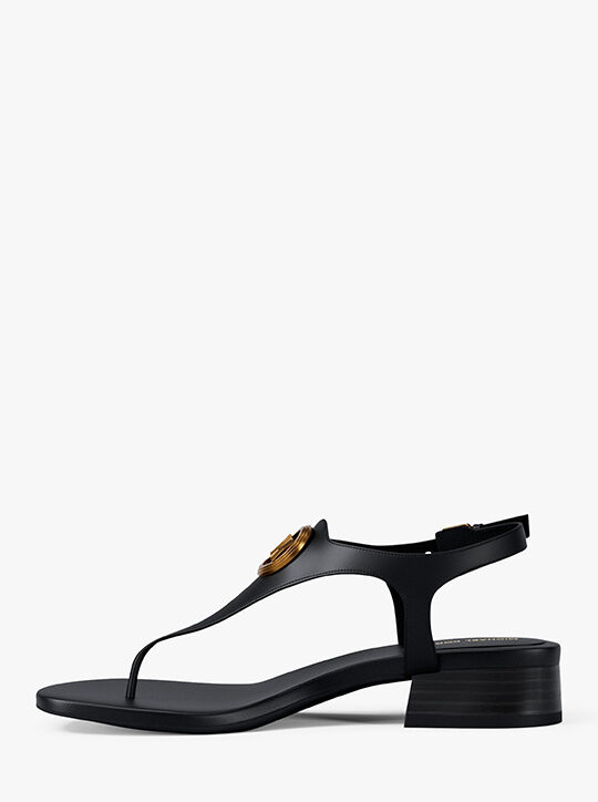 michael kors mckenszie flex leather sandal
