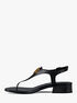 michael kors mckenszie flex leather sandal