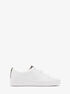michael kors keaton leather and logo sneaker