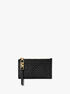 michael kors empire small woven leather card case