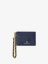 Small Pebbled Leather Chain Card Case michael kors small pebbled leather chain card case
