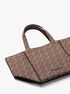 michael kors jordi small empire monogram tote bag