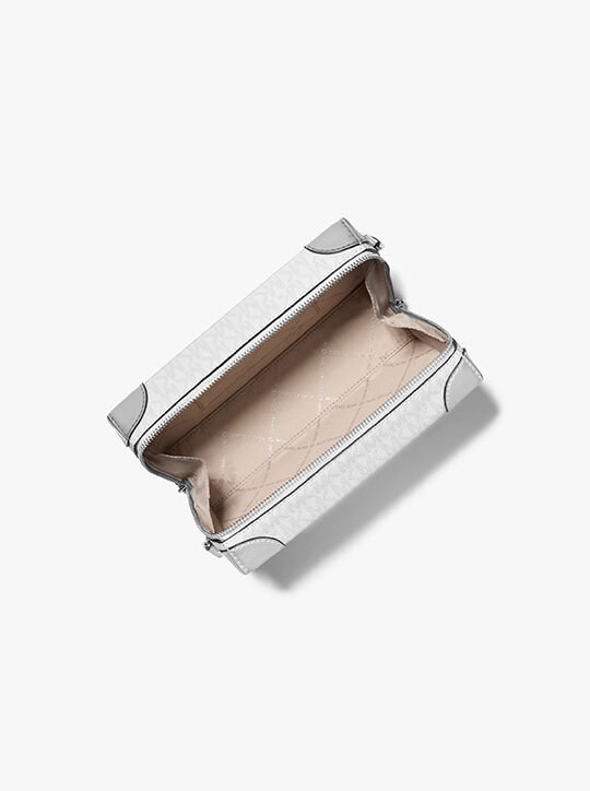 Jeanie Small Embellished Signature Logo Crossbody Bag michael kors jeanie small embellished signature logo crossbody bag