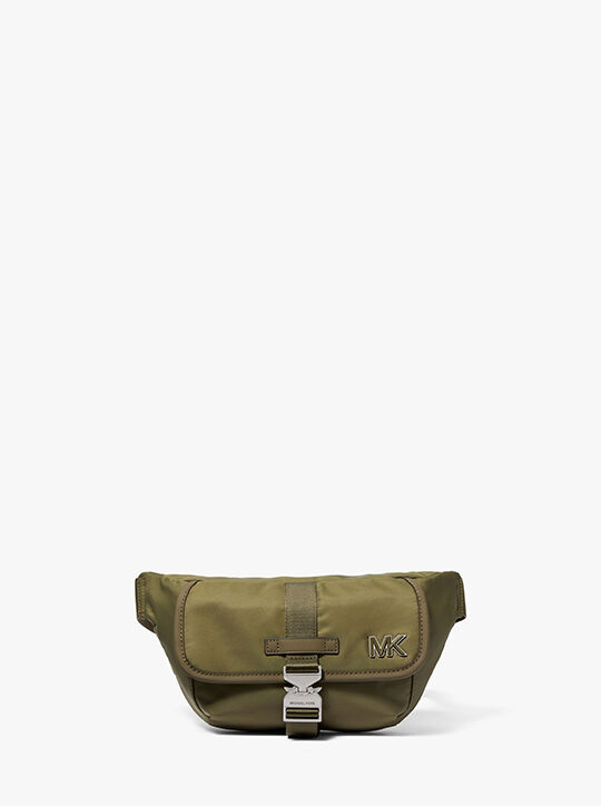 michael kors eli nylon aviator sling pack
