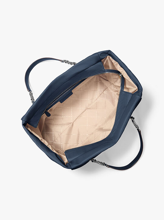 Georgia Large Nylon Tote Bag michael kors georgia large nylon tote bag