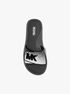 michael kors palmer ombr  signature logo slide sandal