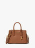Laila Small Studded Leather Satchel michael kors laila small studded leather satchel