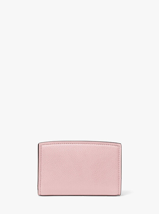 michael kors bryant medium pebbled leather wallet