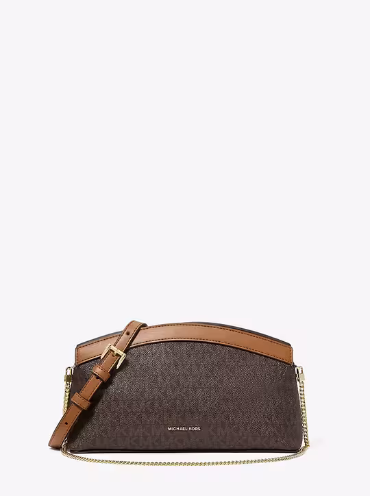 Athena Small Signature Logo Convertible Clutch michael kors athena small signature logo convertible clutch