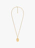 Suri Gold-Tone Watch Necklace michael kors suri gold tone watch necklace
