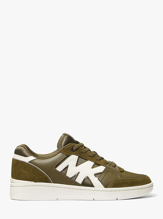 Rebel Leather Sneaker michael kors rebel leather sneaker