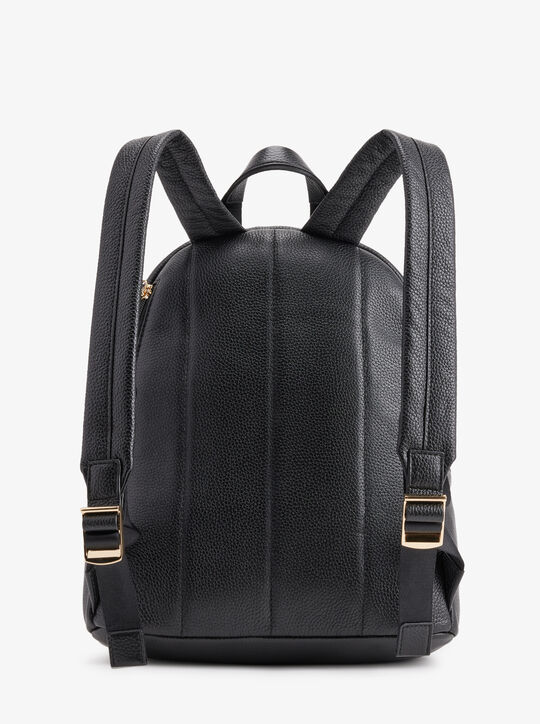 Slater Medium Pebbled Leather Backpack michael kors slater medium pebbled leather backpack