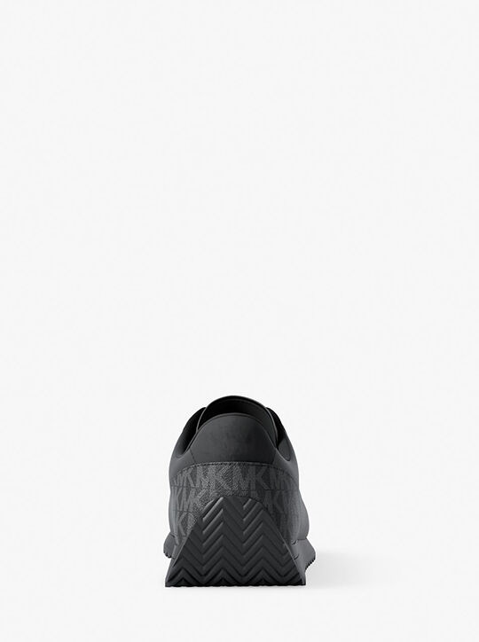 michael kors حذاء رياضي رودس من الجلد وشعار الماركة