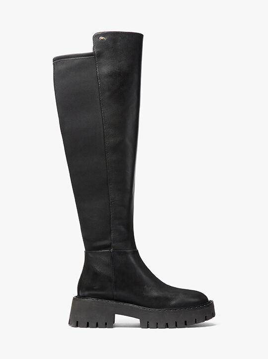 michael kors asher leather knee high boot