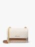 michael kors claire small signature logo crossbody bag