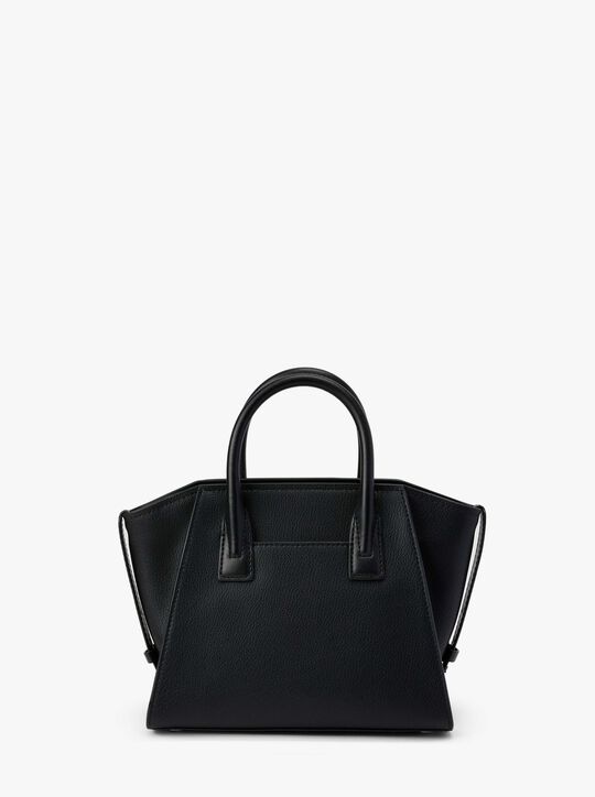 Avril Small Leather Top-Zip Satchel michael kors avril small leather top zip satchel