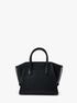 Avril Small Leather Top-Zip Satchel michael kors avril small leather top zip satchel