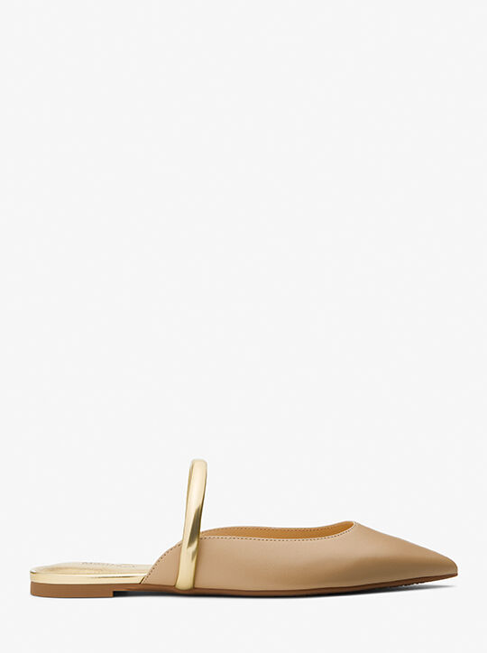 Jessa Flex Leather Mule michael kors jessa flex leather mule