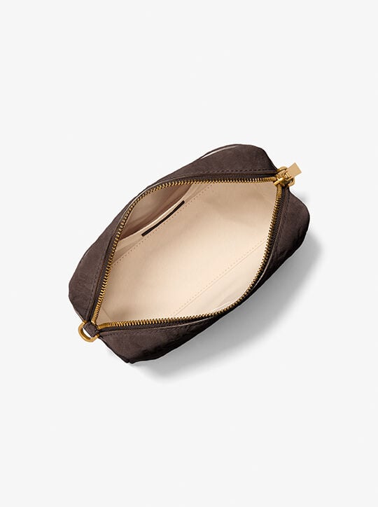 Bryant Small Logo Embossed Suede Convertible Crossbody Bag michael kors bryant small logo embossed suede convertible crossbody bag