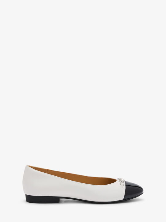 Rebecca Flex Leather Ballet Flat michael kors rebecca flex leather ballet flat