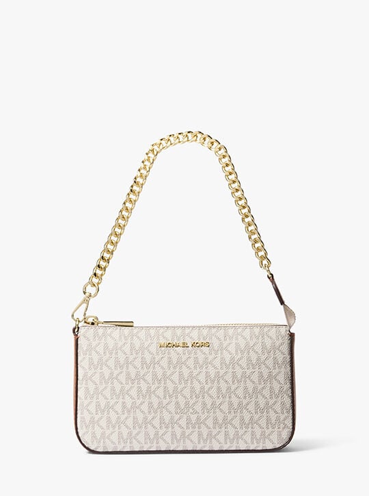 حقيبة جيت سيت متوسطة الحجم بشعار الماركة michael kors حقيبة جيت سيت متوسطة الحجم بشعار الماركة