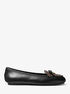 Wendy Leather and Signature Logo Moccasin michael kors wendy leather and signature logo moccasin