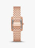 Emery Three-Hand Rose Gold-Tone Stainless Steel Watch michael kors emery three hand rose gold tone stainless steel watch