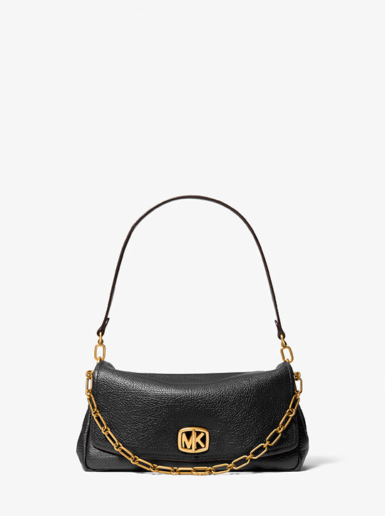 Bryant Large Textured Leather Convertible Shoulder Bag michael kors bryant large textured leather convertible shoulder bag