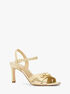 Tiffanie Metallic Leather Sandal michael kors tiffanie metallic leather sandal