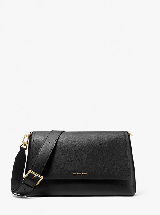 michael kors nessa large leather crossbody bag