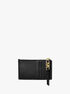 michael kors empire small woven leather card case