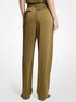 michael kors drapey satin wide leg pants