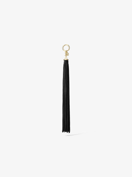 Suede Tassel Bag Charm michael kors suede tassel bag charm
