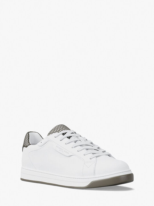 Keating Leather Sneaker michael kors keating leather sneaker
