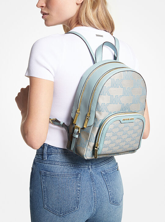 حقيبة ظهر جايسي جاكار بشعار متوسط michael kors حقيبة ظهر جايسي جاكار بشعار متوسط