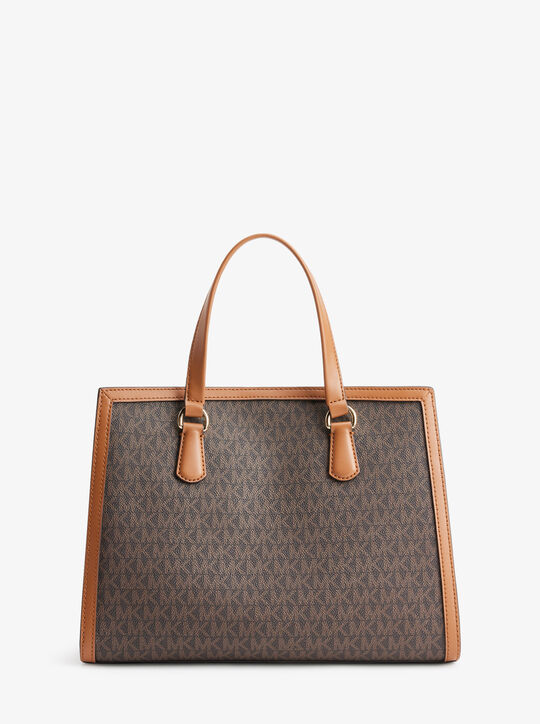 حقيبة شانتال متوسطة بشعار الماركة michael kors حقيبة شانتال متوسطة بشعار الماركة