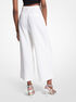 Cropped Stretch Twill Belted Pants michael kors cropped stretch twill belted pants