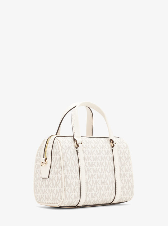 Jet Set Small Signature Logo Duffel Crossbody Bag michael kors jet set small signature logo duffel crossbody bag