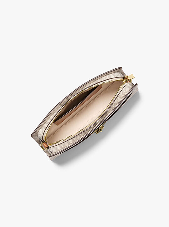 Hamilton Moderne Extra-Small Signature Logo Convertible Crossbody Bag michael kors hamilton moderne extra small signature logo convertible crossbody bag