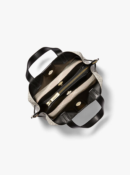 michael kors emilia small logo satchel