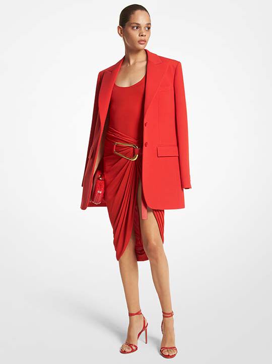 Matte Jersey Bodysuit michael kors matte jersey bodysuit