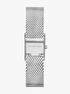 michael kors georgie silver tone watch