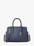 michael kors laila medium leather satchel
