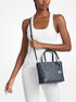 Eva Extra-Small Saffiano Leather Convertible Tote Bag michael kors eva extra small saffiano leather convertible tote bag